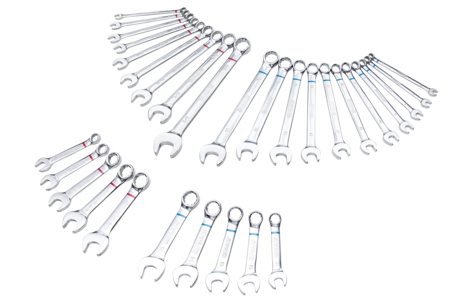 Wholesale ๐ฅ Kobalt Combination Wrenches & Sets 30-Piece Set 12-point Standard (SAE) and Metric Combination Standard Combination Wrench Set โ 1 Wholesale ๐ฅ Kobalt Combination Wrenches & Sets 30-Piece Set 12-point Standard (SAE) and Metric Combination Standard Combination Wrench Set โ