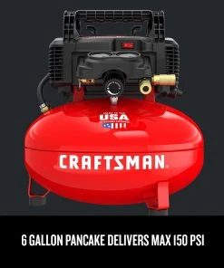 Best reviews of π CRAFTSMAN Air Compressors 6-Gallon Single Stage Portable Electric Pancake Air Compressor π 18 Best reviews of π CRAFTSMAN Air Compressors 6-Gallon Single Stage Portable Electric Pancake Air Compressor π -Craftsman Sales Shop 14206726