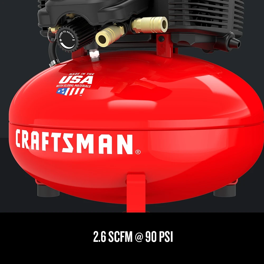 Best reviews of π CRAFTSMAN Air Compressors 6-Gallon Single Stage Portable Electric Pancake Air Compressor π 10 Best reviews of π CRAFTSMAN Air Compressors 6-Gallon Single Stage Portable Electric Pancake Air Compressor π - Image 10
