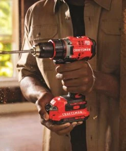 Cheapest ⌛ CRAFTSMAN Drills V20 20-volt Max 1/2-in Brushless Cordless Drill (2-Batteries Included and Charger Included) ✔️ -Craftsman Sales Shop 14206808
