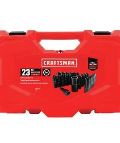 New π₯° CRAFTSMAN Impact Sockets & Impact Socket Sets 23-Piece Standard (SAE) and Metric Combination 1/2-in Drive Set 6-Point Impact Socket Set π 6 New π₯° CRAFTSMAN Impact Sockets & Impact Socket Sets 23-Piece Standard (SAE) and Metric Combination 1/2-in Drive Set 6-Point Impact Socket Set π -Craftsman Sales Shop 14207256