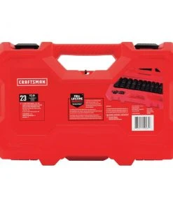New π₯° CRAFTSMAN Impact Sockets & Impact Socket Sets 23-Piece Standard (SAE) and Metric Combination 1/2-in Drive Set 6-Point Impact Socket Set π 7 New π₯° CRAFTSMAN Impact Sockets & Impact Socket Sets 23-Piece Standard (SAE) and Metric Combination 1/2-in Drive Set 6-Point Impact Socket Set π -Craftsman Sales Shop 14207258