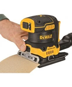 New ❤️ DEWALT Power Sanders XR 20-Volt Brushless Cordless Variable Speed Sheet Sander with Dust Management ⌛ -Craftsman Sales Shop 14229728