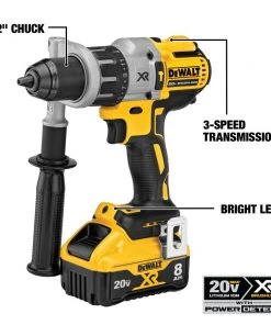 Best Sale ⭐ DEWALT Hammer Drills XR POWER DETECT 1/2-in 20-volt Max Variable Speed Brushless Cordless Hammer Drill (1-Battery Included) ❤️ 19 Best Sale ⭐ DEWALT Hammer Drills XR POWER DETECT 1/2-in 20-volt Max Variable Speed Brushless Cordless Hammer Drill (1-Battery Included) ❤️ -Craftsman Sales Shop 14446997