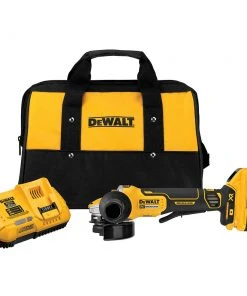Promo β DEWALT Angle Grinders XR POWER DETECT 5-in 20-Volt Max Paddle Switch Brushless Cordless Angle Grinder (1-Battery and charger Included) π§¨