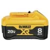 Discount 🤩 DEWALT Power Tool Batteries & Chargers XR 20-Volt Max 8 Amp-Hour Lithium Power Tool Battery 😍