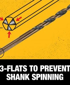 Wholesale ⌛ DEWALT Twist Drill Bits Black and Gold 14-Piece Assorted x Set Black and Gold Coated HSS Twist Drill Bit Set ⭐ -Craftsman Sales Shop 14612634