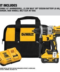 Best Sale ⭐ DEWALT Hammer Drills XR POWER DETECT 1/2-in 20-volt Max Variable Speed Brushless Cordless Hammer Drill (1-Battery Included) ❤️ 20 Best Sale ⭐ DEWALT Hammer Drills XR POWER DETECT 1/2-in 20-volt Max Variable Speed Brushless Cordless Hammer Drill (1-Battery Included) ❤️ -Craftsman Sales Shop 14812598