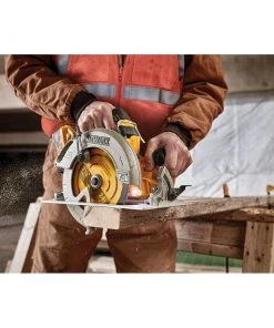 Budget 🎉 DEWALT Circular Saws XR POWER DETECT 20-Volt Max 7-1/4-in Brushless Cordless Circular Saw (1-Battery and Charger Included) ✨ -Craftsman Sales Shop 14812666