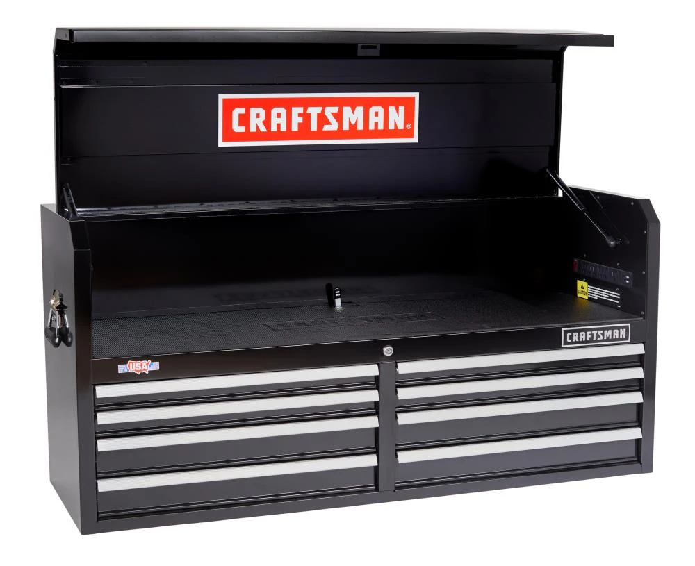 Cheap 💯 CRAFTSMAN Top Tool Chests 2000 Series 51.5-in W x 24.5-in H 8-Drawer Steel Tool Chest (Black) ⌛ 1 Cheap 💯 CRAFTSMAN Top Tool Chests 2000 Series 51.5-in W x 24.5-in H 8-Drawer Steel Tool Chest (Black) ⌛