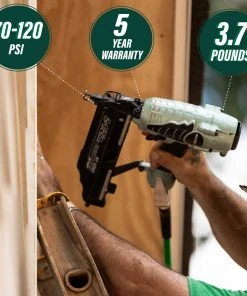 Best Pirce 🔥 Metabo HPT Nailers 16-Gauge Pneumatic Finish Nailer ⭐ -Craftsman Sales Shop 15144084 scaled