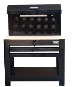 Hot Sale 👍 Kobalt Work Benches 45-in W x 36-in H 3-Drawer Wood Work Bench ⌛
