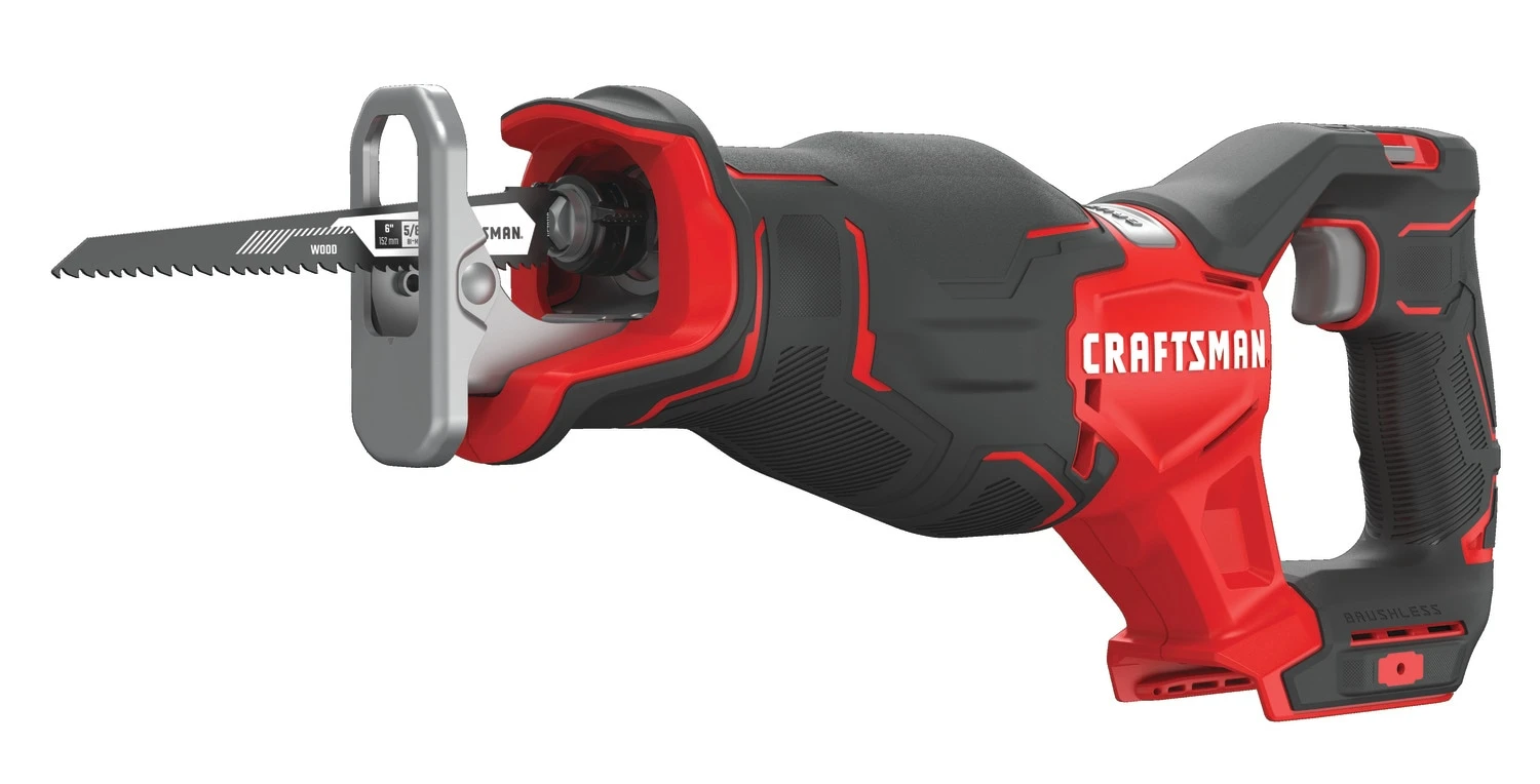 Promo ⭐ CRAFTSMAN Reciprocating Saws V20 20-volt Max Variable Speed Brushless Cordless Reciprocating Saw (Tool Only) ⭐ 1 Promo ⭐ CRAFTSMAN Reciprocating Saws V20 20-volt Max Variable Speed Brushless Cordless Reciprocating Saw (Tool Only) ⭐