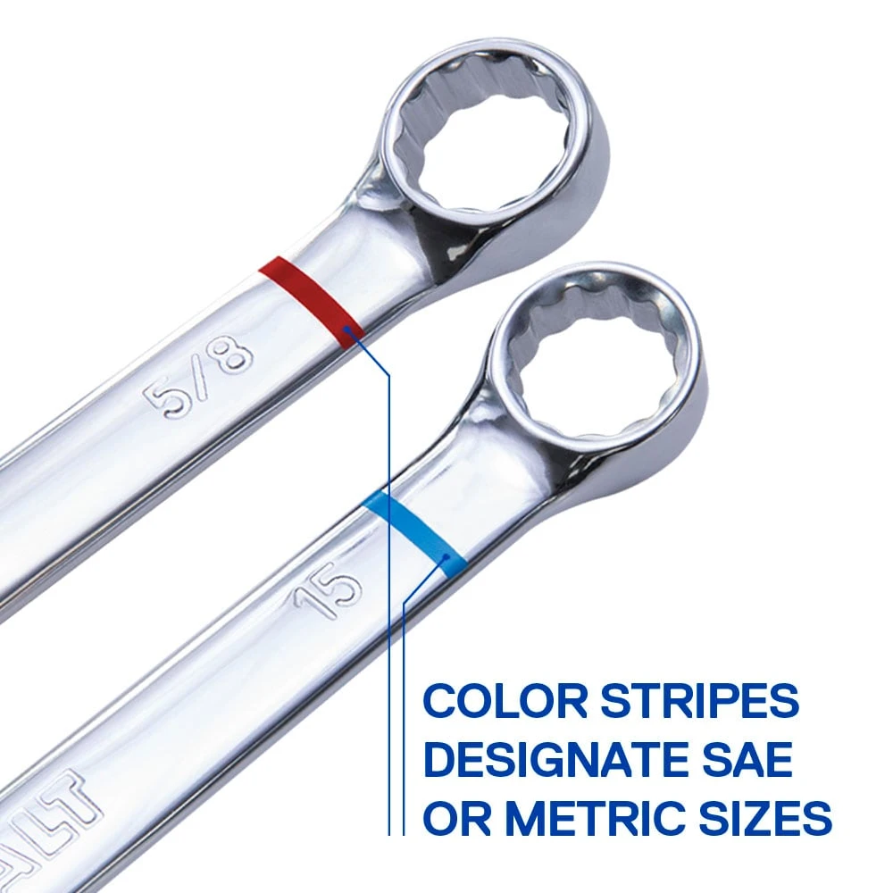 Wholesale ๐ฅ Kobalt Combination Wrenches & Sets 30-Piece Set 12-point Standard (SAE) and Metric Combination Standard Combination Wrench Set โ 5 Wholesale ๐ฅ Kobalt Combination Wrenches & Sets 30-Piece Set 12-point Standard (SAE) and Metric Combination Standard Combination Wrench Set โ - Image 5