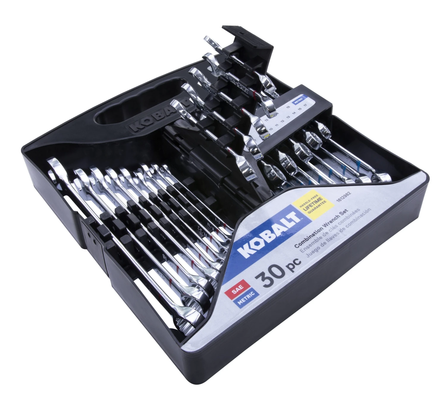 Wholesale ๐ฅ Kobalt Combination Wrenches & Sets 30-Piece Set 12-point Standard (SAE) and Metric Combination Standard Combination Wrench Set โ 8 Wholesale ๐ฅ Kobalt Combination Wrenches & Sets 30-Piece Set 12-point Standard (SAE) and Metric Combination Standard Combination Wrench Set โ - Image 8