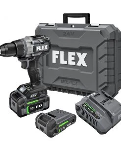 Promo 🧨 FLEX Drills 24-volt 1/2-in Brushless Cordless Drill (2-Batteries Included and Charger Included) 👍