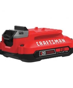 Best Sale π CRAFTSMAN Power Tool Batteries & Chargers V20 20-Volt Max 2 Amp-Hour Lithium Power Tool Battery π