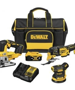 Discount 🤩 DEWALT Power Tool Combo Kits XR 3-Tool 20-Volt Max Brushless Power Tool Combo Kit with Soft Case (1-Battery and charger Included) ❤️