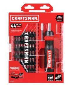 Cheap 😀 CRAFTSMAN Screwdrivers VERSASTACK 44-Piece Bi-material Handle Magnetic Ratcheting Set Multi-bit Screwdriver Set 😀 -Craftsman Sales Shop 16510405