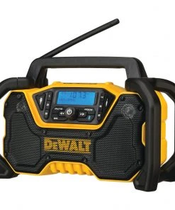 Cheap 👏 DEWALT Jobsite Radios 12-Volt or 20-Volt Max Water Resistant Cordless Bluetooth Jobsite Radio Bluetooth Adapter ✨
