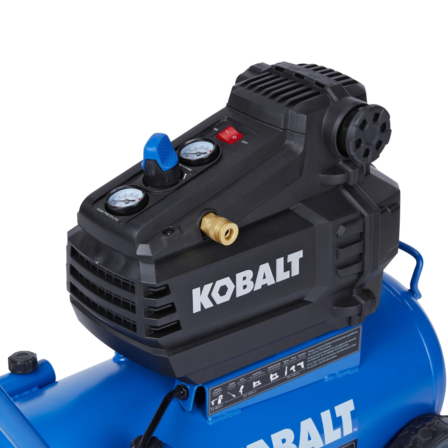 Best Pirce โ Kobalt Air Compressors 8-Gallon Single Stage Portable Electric Horizontal Air Compressor ๐ 2 Best Pirce โ Kobalt Air Compressors 8-Gallon Single Stage Portable Electric Horizontal Air Compressor ๐ - Image 2