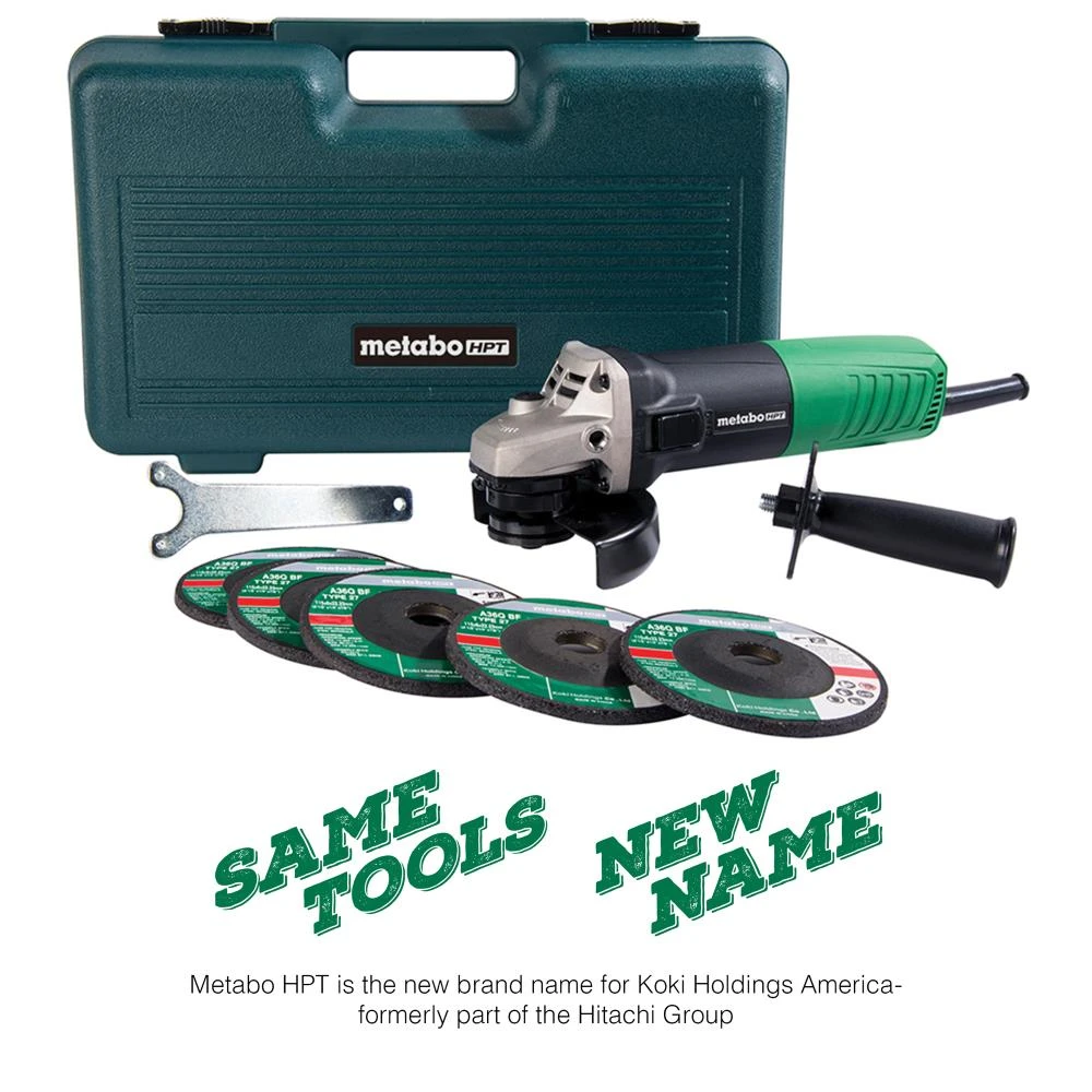 Promo β¨ Metabo HPT Angle Grinders 4.5-in 6.2 Amps Sliding Switch Corded Angle Grinder π€© 18 Promo β¨ Metabo HPT Angle Grinders 4.5-in 6.2 Amps Sliding Switch Corded Angle Grinder π€© - Image 18