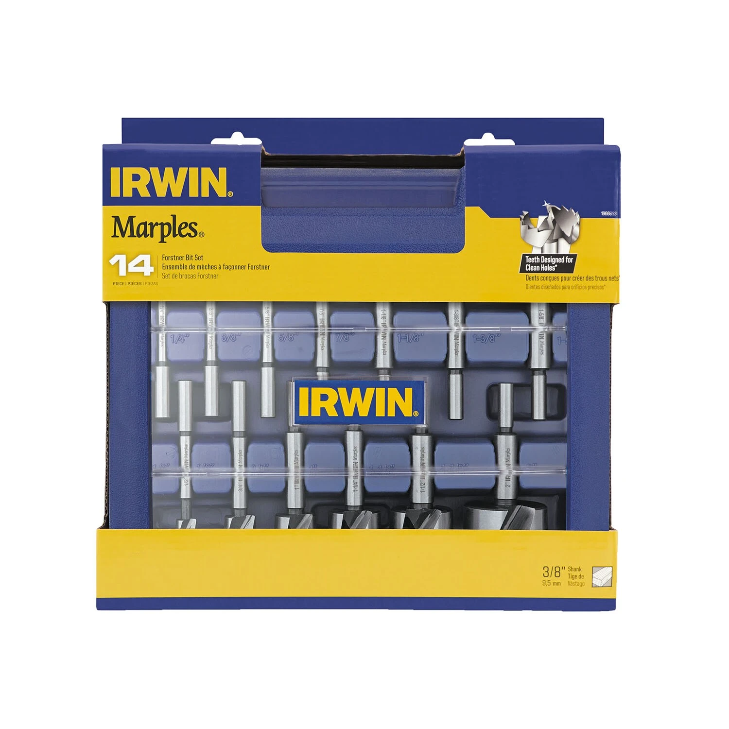 Best reviews of 𧨠IRWIN Woodboring Drill Bits Marples 14-Piece 3/8-in Woodboring Forstner Drill Bit Set ⨠2 Best reviews of 𧨠IRWIN Woodboring Drill Bits Marples 14-Piece 3/8-in Woodboring Forstner Drill Bit Set ⨠- Image 2