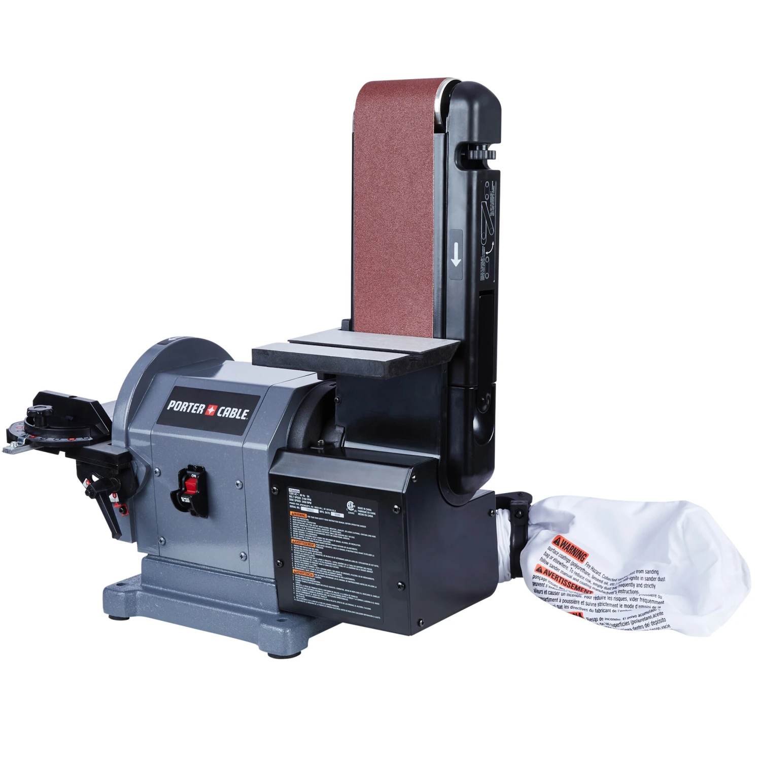 Outlet π₯° PORTER-CABLE Benchtop Sanders 5-Amp Benchtop Sander π 2 Outlet π₯° PORTER-CABLE Benchtop Sanders 5-Amp Benchtop Sander π - Image 2