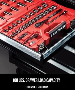 Best Sale ✔️ CRAFTSMAN Top Tool Chests 2000 Series 40.5-in W x 24.5-in H 6-Drawer Steel Tool Chest (Black) ✔️ 8 Best Sale ✔️ CRAFTSMAN Top Tool Chests 2000 Series 40.5-in W x 24.5-in H 6-Drawer Steel Tool Chest (Black) ✔️ -Craftsman Sales Shop 18236716