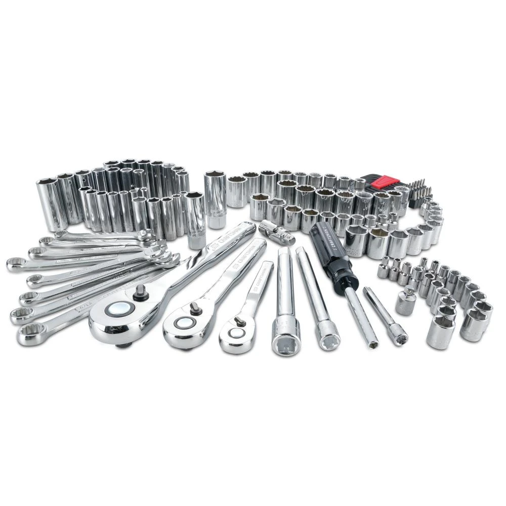 Cheapest π CRAFTSMAN Mechanics Tool Sets 135-Piece Standard (SAE) and Metric Combination Polished Chrome Mechanics Tool Set (1/4-in; 3/8-in) β 2 Cheapest π CRAFTSMAN Mechanics Tool Sets 135-Piece Standard (SAE) and Metric Combination Polished Chrome Mechanics Tool Set (1/4-in; 3/8-in) β - Image 2