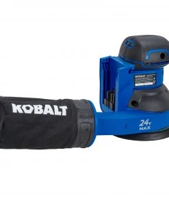 Best Sale ⭐ Kobalt Power Sanders Brushless 24-Volt Brushless Cordless Random Orbital Sander with Dust Management ✨ -Craftsman Sales Shop 40321874