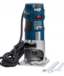 Outlet ⌛ Bosch Routers 1/4-in 1-HP Variable Speed Fixed Corded Router (Tool Only) 👏 -Craftsman Sales Shop 40322242