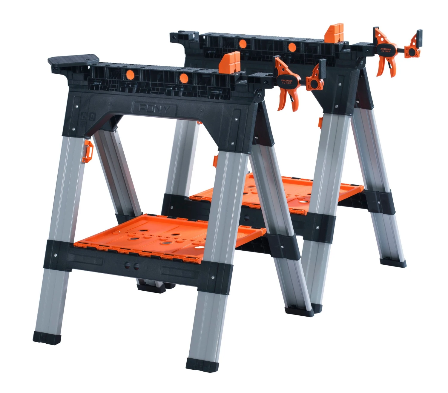 Coupon ✔️ Pony Saw Horses 2-Pack 27-in W x 34.6-in H Steel; Plastic Saw Horse (1200-lb Capacity) ❤️ 1 Coupon ✔️ Pony Saw Horses 2-Pack 27-in W x 34.6-in H Steel; Plastic Saw Horse (1200-lb Capacity) ❤️