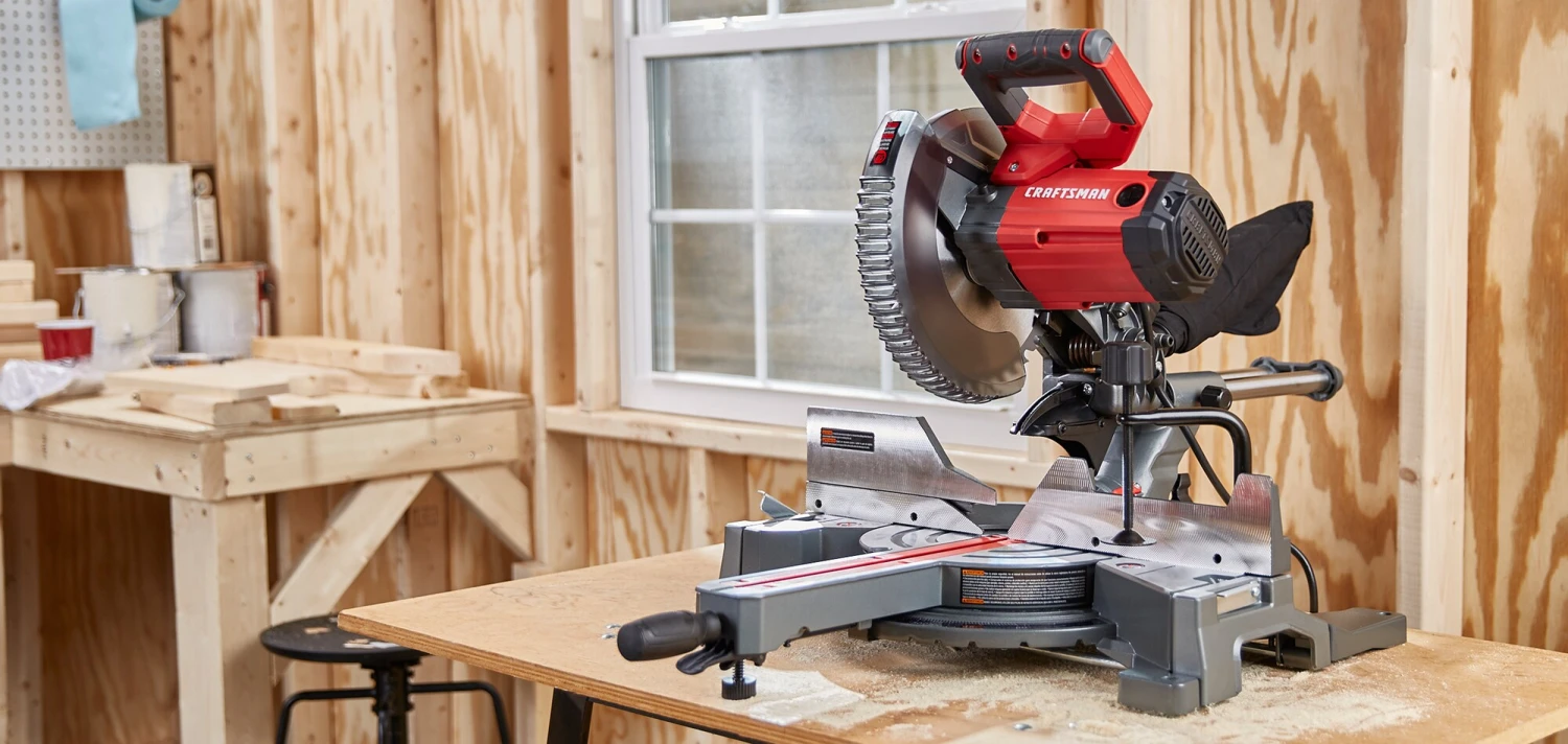 Discount ✔️ CRAFTSMAN Miter Saws 10-in 15 Amps Single Bevel Sliding Corded Miter Saw 😉 5 Discount ✔️ CRAFTSMAN Miter Saws 10-in 15 Amps Single Bevel Sliding Corded Miter Saw 😉 - Image 5