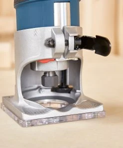 Outlet ⌛ Bosch Routers 1/4-in 1-HP Variable Speed Fixed Corded Router (Tool Only) 👏 -Craftsman Sales Shop 42291872