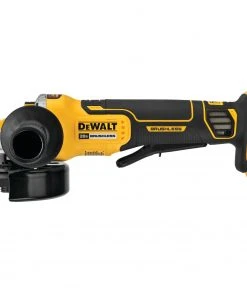 Discount β€οΈ DEWALT Angle Grinders XR POWER DETECT 4.5-in 20-Volt Max Paddle Switch Brushless Cordless Angle Grinder π