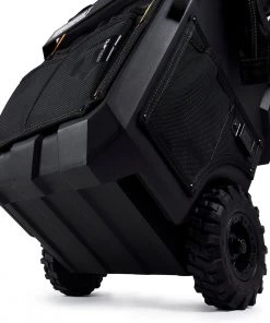 Best Pirce 🎁 TOUGHBUILT Tool Bags Massive Mouth Hard Bottom Large Black Polyester 14-in Zippered Rolling Tool Bag ❤️ -Craftsman Sales Shop 42348584