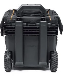 Best Pirce 🎁 TOUGHBUILT Tool Bags Massive Mouth Hard Bottom Large Black Polyester 14-in Zippered Rolling Tool Bag ❤️ -Craftsman Sales Shop 42348585