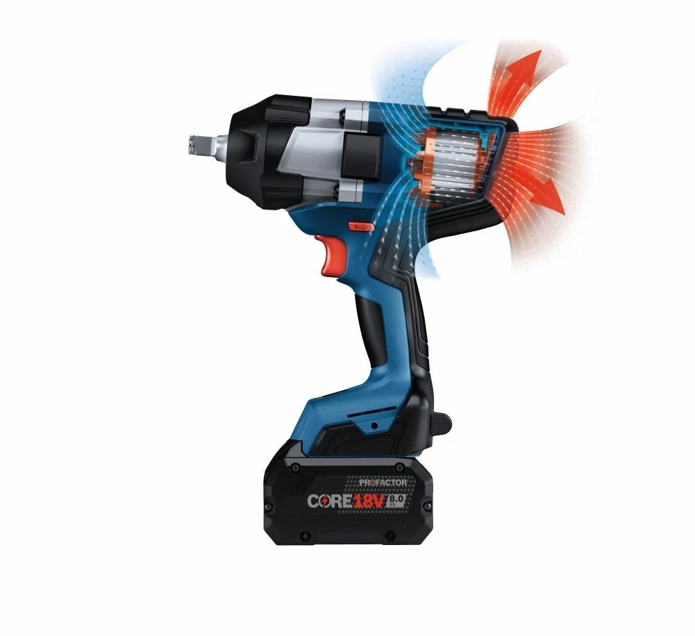 Wholesale โ Bosch Impact Wrenches PROFACTOR 18-volt Variable Speed Brushless 1/2-in square Drive Cordless Impact Wrench (Tool Only) ๐ 6 Wholesale โ Bosch Impact Wrenches PROFACTOR 18-volt Variable Speed Brushless 1/2-in square Drive Cordless Impact Wrench (Tool Only) ๐ - Image 6