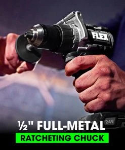 Promo ๐งจ FLEX Drills 24-volt 1/2-in Brushless Cordless Drill (2-Batteries Included and Charger Included) ๐ 19 Promo ๐งจ FLEX Drills 24-volt 1/2-in Brushless Cordless Drill (2-Batteries Included and Charger Included) ๐ -Craftsman Sales Shop 43085947