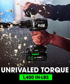 Promo ๐งจ FLEX Drills 24-volt 1/2-in Brushless Cordless Drill (2-Batteries Included and Charger Included) ๐ 18 Promo ๐งจ FLEX Drills 24-volt 1/2-in Brushless Cordless Drill (2-Batteries Included and Charger Included) ๐ -Craftsman Sales Shop 43085954