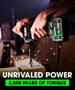 Hot Sale 🔥 FLEX Impact Drivers 24-volt 1/4-in Variable Speed Brushless Cordless Impact Driver (2-Batteries Included) 🎁 -Craftsman Sales Shop 43086388
