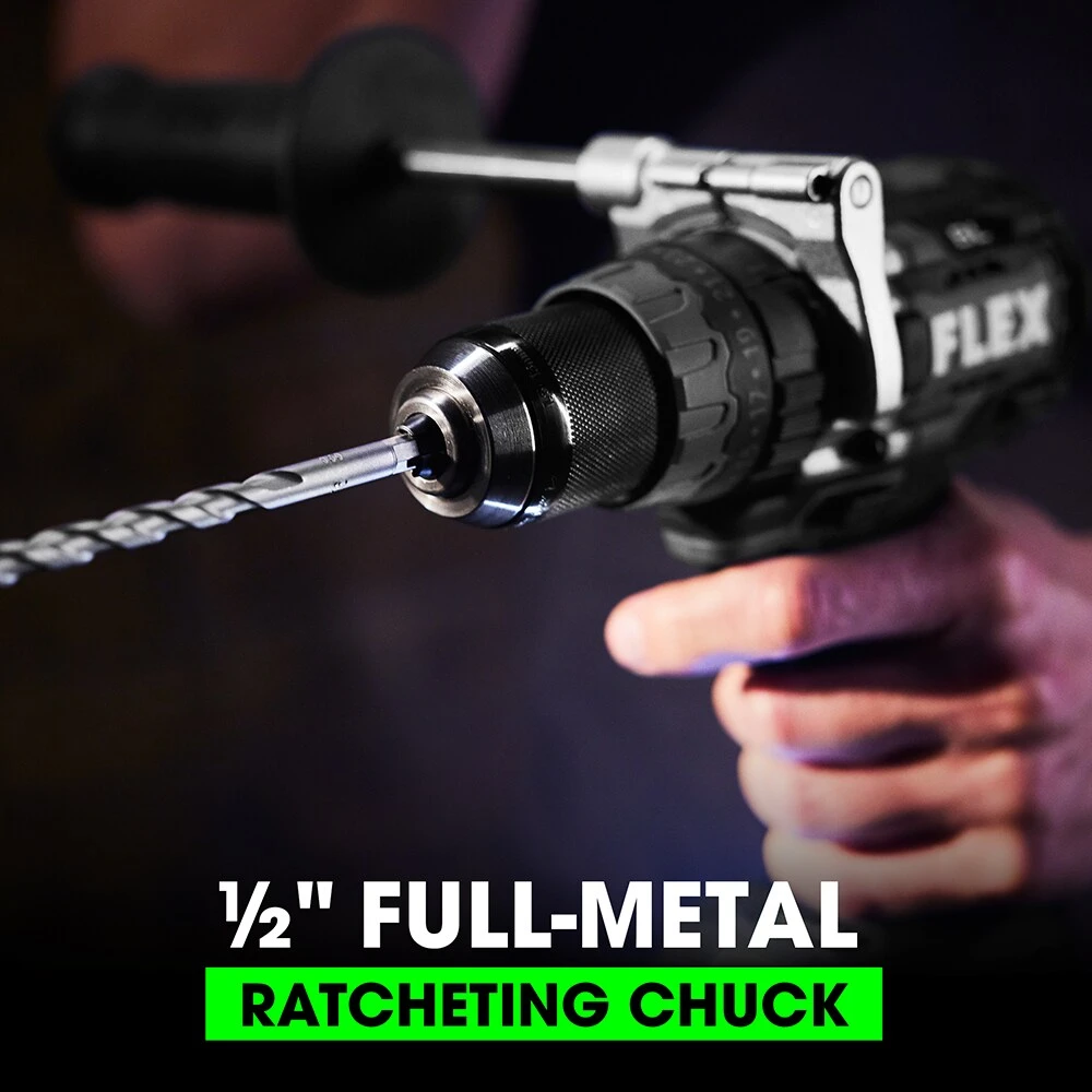 Promo β¨ FLEX Hammer Drills 1/2-in 24-volt Variable Speed Brushless Cordless Hammer Drill (2-Batteries Included) π 8 Promo β¨ FLEX Hammer Drills 1/2-in 24-volt Variable Speed Brushless Cordless Hammer Drill (2-Batteries Included) π - Image 8