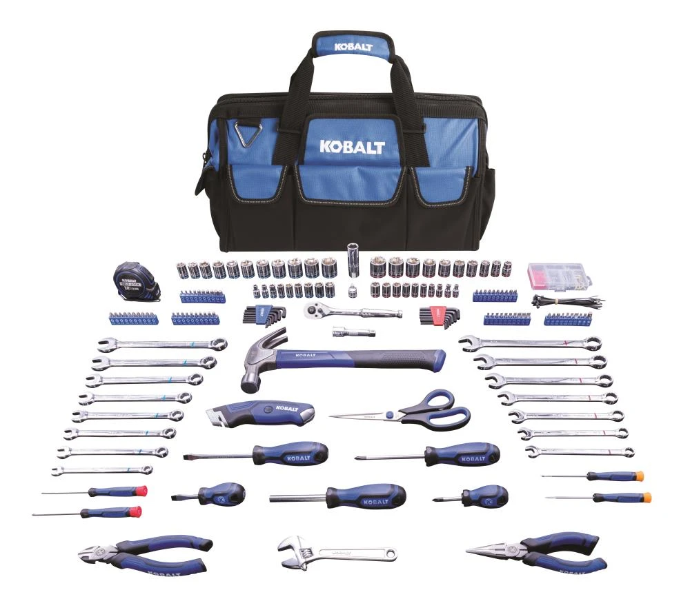 Buy โจ Kobalt Household Tool Sets 267 Piece Home Owner's Tool Set in Bag ๐งจ 1 Buy โจ Kobalt Household Tool Sets 267 Piece Home Owner's Tool Set in Bag ๐งจ
