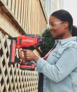 Best Sale ⭐ CRAFTSMAN Pneumatic Staplers 18ga 20v Cordless Narrow Crown Stapler 🎁 -Craftsman Sales Shop 43195851