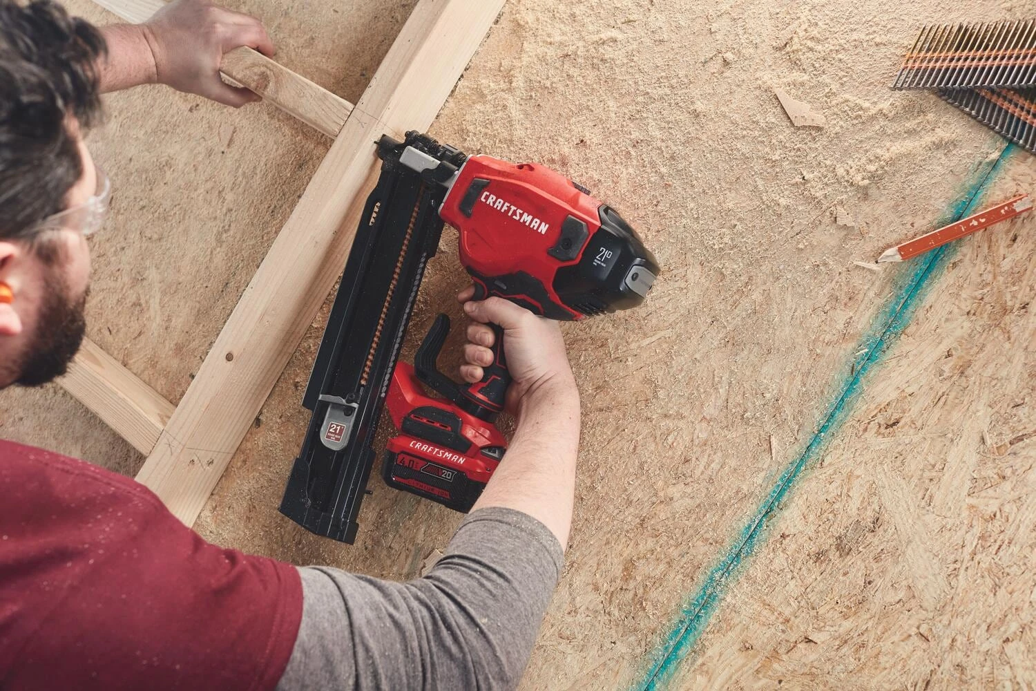 Brand new ✔️ CRAFTSMAN Nailers V20-Gauge 21-Degree Cordless Framing Nailer ✨ 6 Brand new ✔️ CRAFTSMAN Nailers V20-Gauge 21-Degree Cordless Framing Nailer ✨ - Image 6
