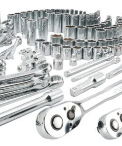 Discount β€οΈ CRAFTSMAN Mechanics Tool Sets 308-Piece Standard (SAE) and Metric Combination Polished Chrome Mechanics Tool Set (1/4-in; 3/8-in) π₯