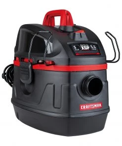 Hot Sale 🤩 CRAFTSMAN Shop Vacuums 5-Gallon Corded Portable Wet/Dry Shop Vacuum 🔔 -Craftsman Sales Shop 43444322 scaled