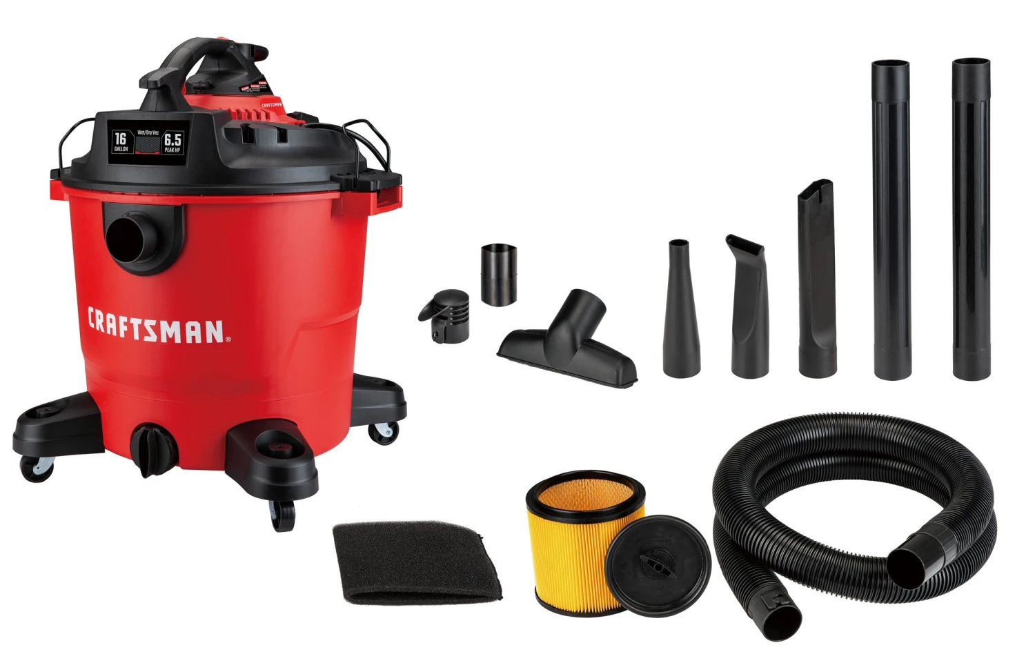 Discount โค๏ธ CRAFTSMAN Shop Vacuums 16-Gallon Corded Portable Wet/Dry Shop Vacuum ๐ 9 Discount โค๏ธ CRAFTSMAN Shop Vacuums 16-Gallon Corded Portable Wet/Dry Shop Vacuum ๐ - Image 9