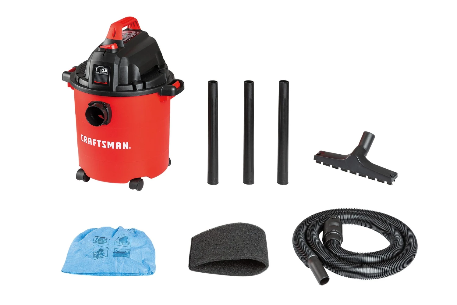 Discount β CRAFTSMAN Shop Vacuums 5-Gallon Corded Portable Wet/Dry Shop Vacuum π 9 Discount β CRAFTSMAN Shop Vacuums 5-Gallon Corded Portable Wet/Dry Shop Vacuum π - Image 9